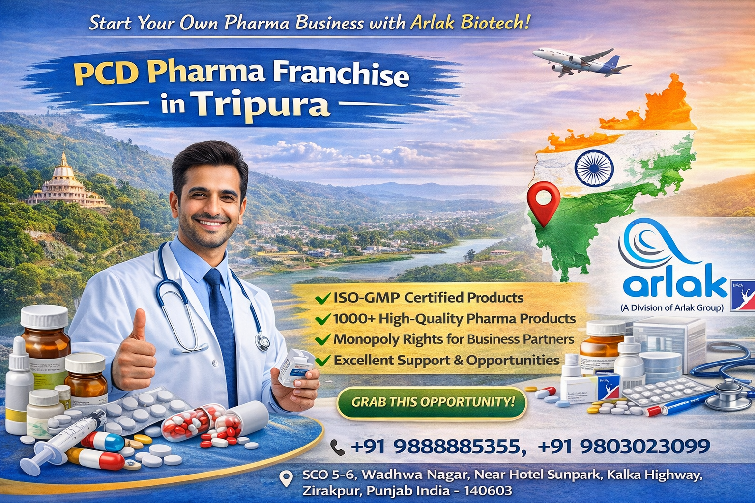 PCD pharma franchise, PCD Pharma company, Pharma distributor, Tripura