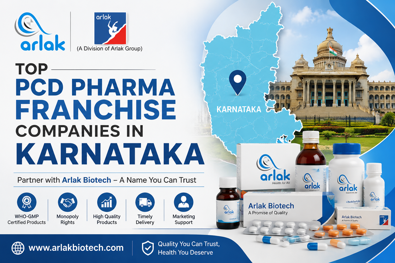 Top PCD Pharma Franchise Companies in Karnataka