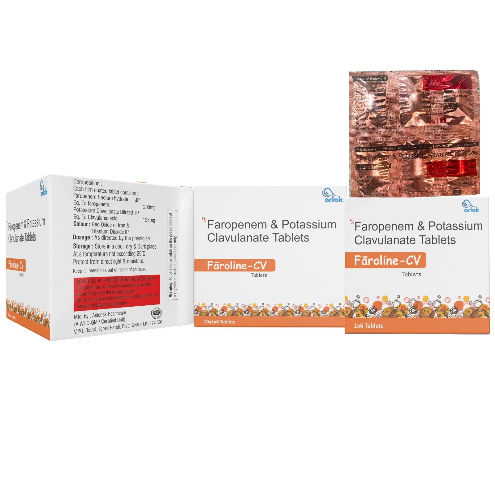 Faroline-CV Tablets