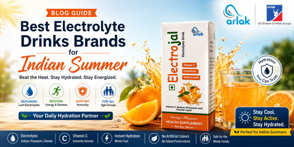 Best Electrolyte Drinks Brands for Indian Summer